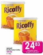Nescafe Ricoffy Instant Coffee-6x250g