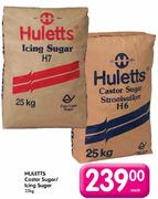 Huletts Castor Sugar/Lcing Sugar-25kg Each