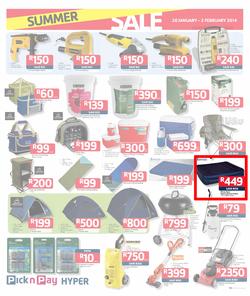 Pick N Pay Hyper :Summer Sale (20 Jan - 2 Feb 2014), page 5