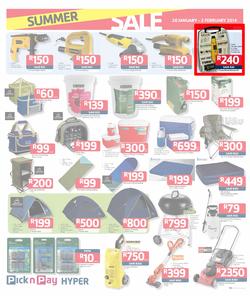 Pick N Pay Hyper :Summer Sale (20 Jan - 2 Feb 2014), page 5