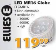 Ellies LED MR16 Globe FLGMR16