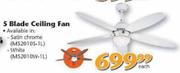 5 Blade Ceiling Fan-Each
