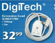 Digitech Extension Lead LE3MEXT-PBH 10Amp 3m