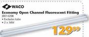 Waco Economy Open Channel Fluorescent Fitting