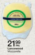 Lancewood Mozzarella-250gm