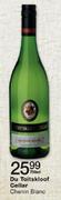 Du Toitskloof Cellar Chenin Blanc-750ml