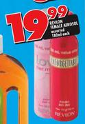 Revlon Female Aerosol Assorted-180ml Each