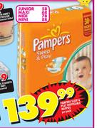 Pampers Sleep & Play Disposable Nappies-Per Pack