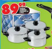 Diamond Aluminium Cookware Set-6 Piece