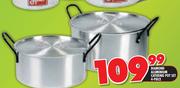 Diamond Aluminium Catering Pot Set-4 Piece