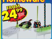Mop/Broom/Toilet Brush/Dustpan Set-Each
