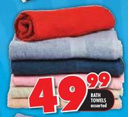Bath Towels Assorted