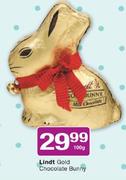Lindt Gold Chocolate Bunny-100g