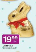 Lindt Goue Sjokoladehasie-50g