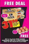 Stork Baking Margarine-1Kg Brick