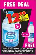 Nestle Pure Life Still Mineral Water-5L