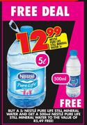 Nestle Pure Life Still Mineral Water-5L