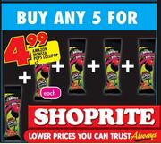 Amazon Monsta Pops Lollipop-5's