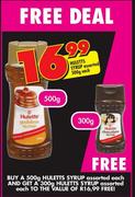 Huletts Syrup Assorted-500g