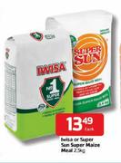 Iwisa Or Super Sun Super Maize Meal-2.5kg Each