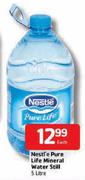 Nestle Pure Life-Mineral Water Still-5ltr Each