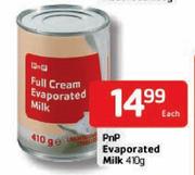 PnP Evaporated Milk-410gm