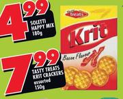 Tasty Treats Krit Crackers Assorted- 150g