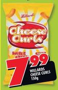  Willards Cheese Curls - 150g
