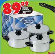 Diamond 6-Piece Aluminium Cookware Set
