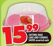 Cutting Edge Cake & Cookies Saver Assorted- Each