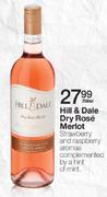 Hills & Dale Dry Rose Merlot-750ml