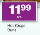 Hot Cross Buns-6's