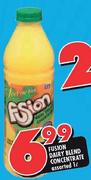 Fusion Dairy Blend Concentrate Assorted-1L