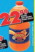 Brookes Oros Original Orange Squash-2L