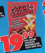 Eggs Galore Chocolate Marshmallow Corss Buns-200g