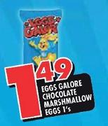 Eggs Galore Chocolate Marshmallow Eggs-1's