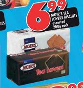 Moir's Tea Lovers Biscuits Assorted-200g