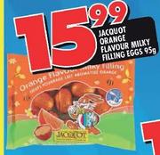 Jacquot Orange Flavour Milky Filling Eggs-95g