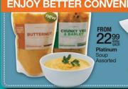 Platinum Soup Assorted-600g Each