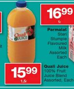 Quall Juice 100% Fruit Juice Blend Assorted-1.5L Each