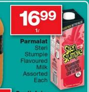 Parmalat Steri Stumpie Flavoured Milk Assorted-1L Each