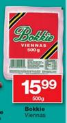 Bokkie Viennas - 500g