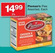 Pieman's Pies Assorted - 2's 