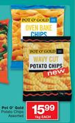 Pot O' Gold Potato Chips Assorted-1kg Each