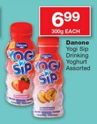  Danone Yogi Sip Drinking Yoghurt Assorted - 300g Each