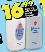 Johnson's Baby Powder Assorted-200g Each