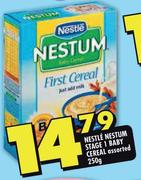 Nestle Nestum Stage 1 Baby Cereal Assorted-250g