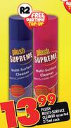 Plush Multi-Surface Cleaner Assorted-275ml Each
