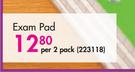 Exam Pad-Per 2 Pack