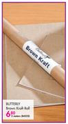 Butterly Brown Kraft Roll-5 Meters